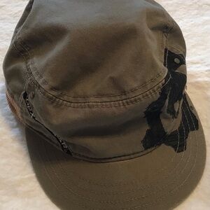 Epic Games skull cap - khaki green-gently used-one size fits most